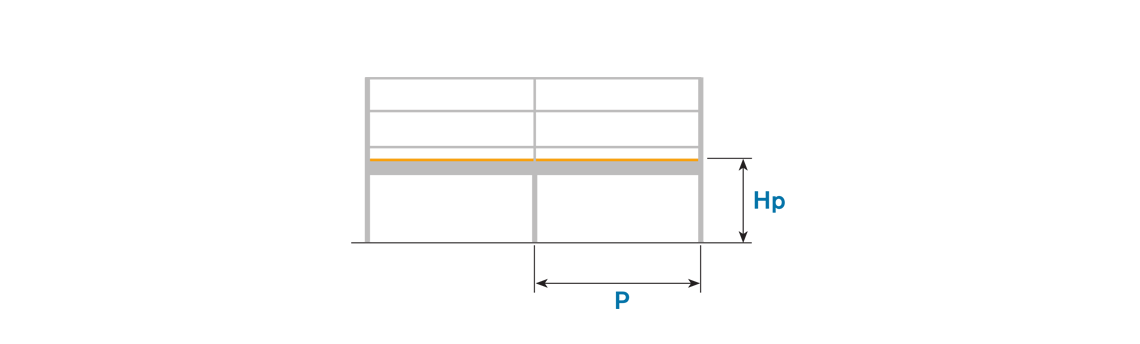 Palchi Modulari in Alluminio